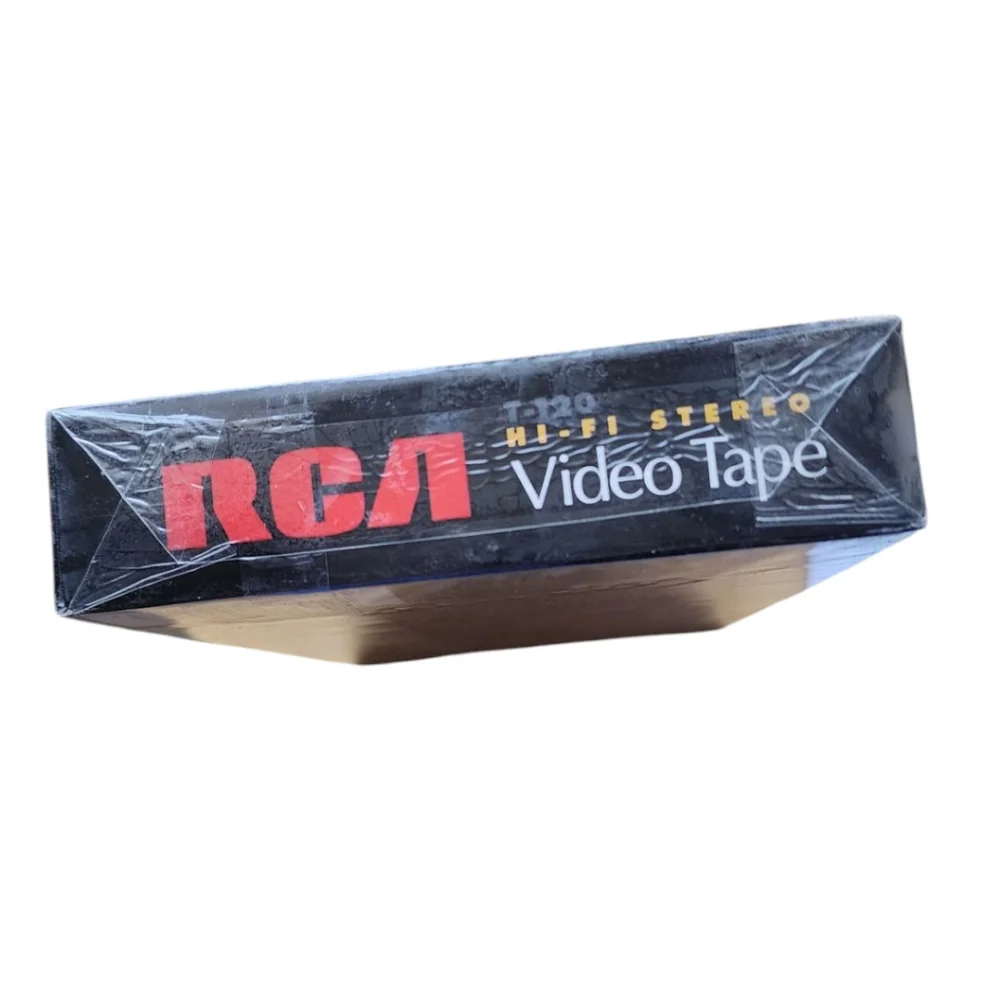 New RCA T-120 Blank VHS VCR Tape 6 Hour Video Tape Sealed Original Packaging